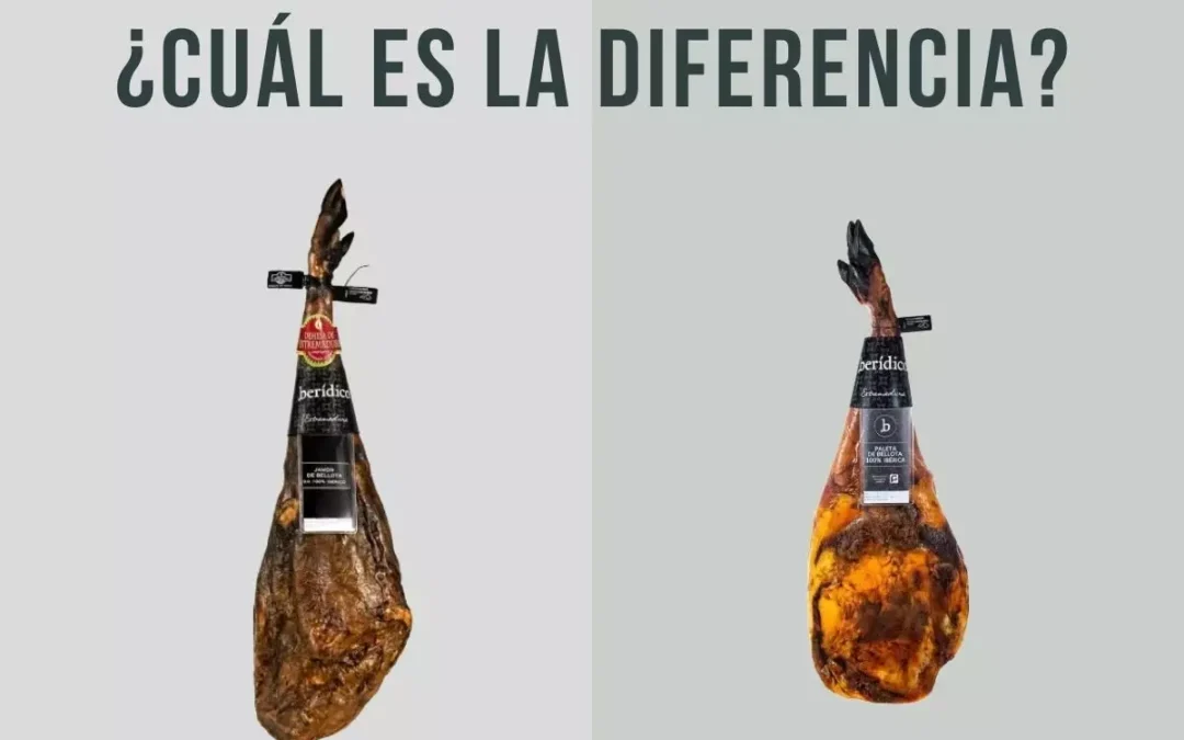 Diferencias entre Jamón y Paleta